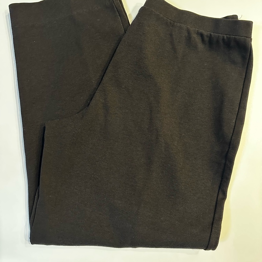 Talbots Women's Black Everyday Stretch Straight Leg Pants